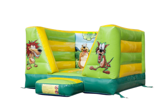 Der fröhliche Mini Dschungel lädt zum Hüpfspaß für die Kleinen ein