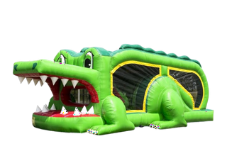 MIni Run Krokodil – kleiner Hindernisparcours, der zum Hüpfen, Klettern und Rutschen einlädt